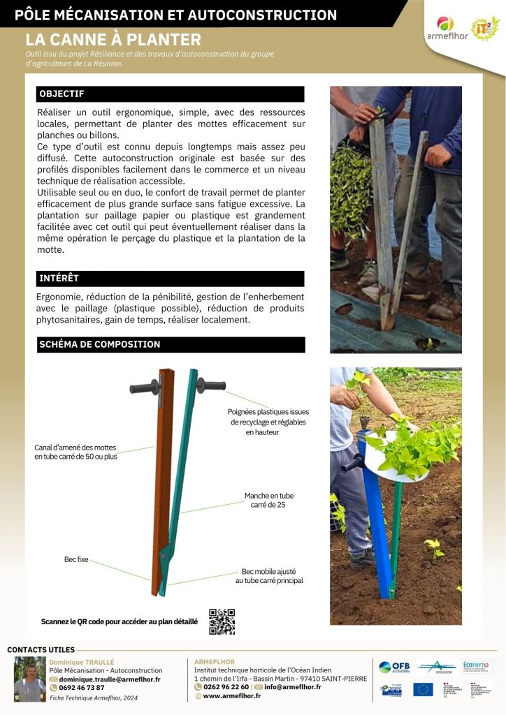 La canne à planter